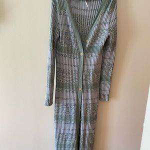 Free People Sweater/Cardigan Midi Dress